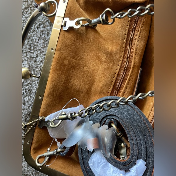 ~NO LONGER AVAILABLE Patricia Nash Leather Novella Frame Vintage Style Purse~ - Picture 7 of 10